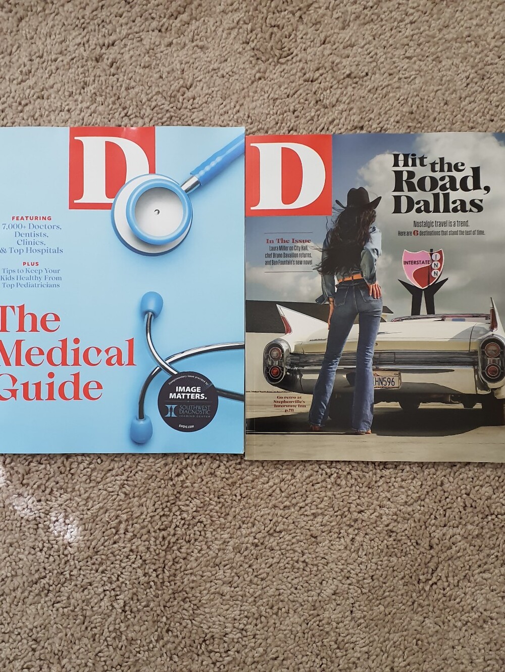 D Magazine Lot of 2 June 2026 Issues Dallas Medical Guide & Social Life Details